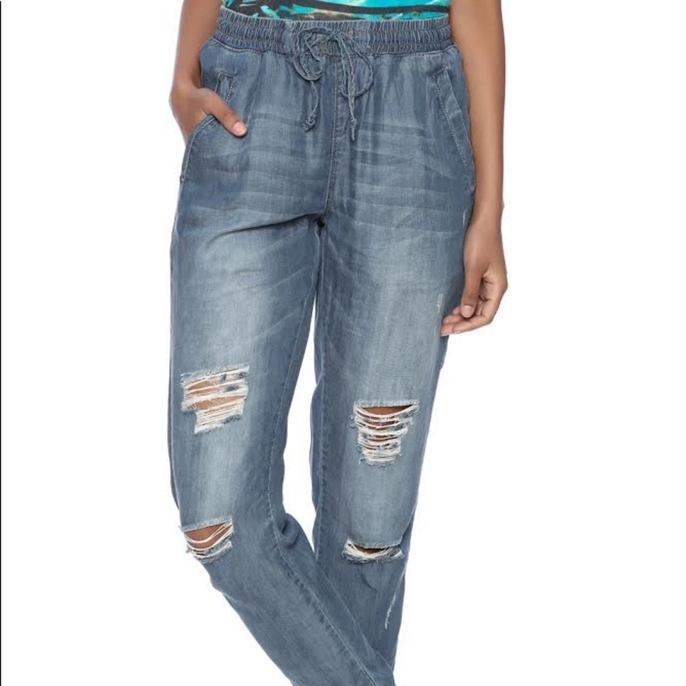 Vintage Havana Denim Joggers